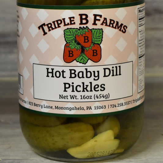 Hot Baby Dill Pickles