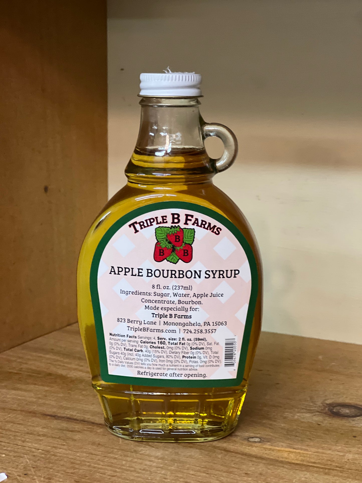 Apple Bourbon Syrup