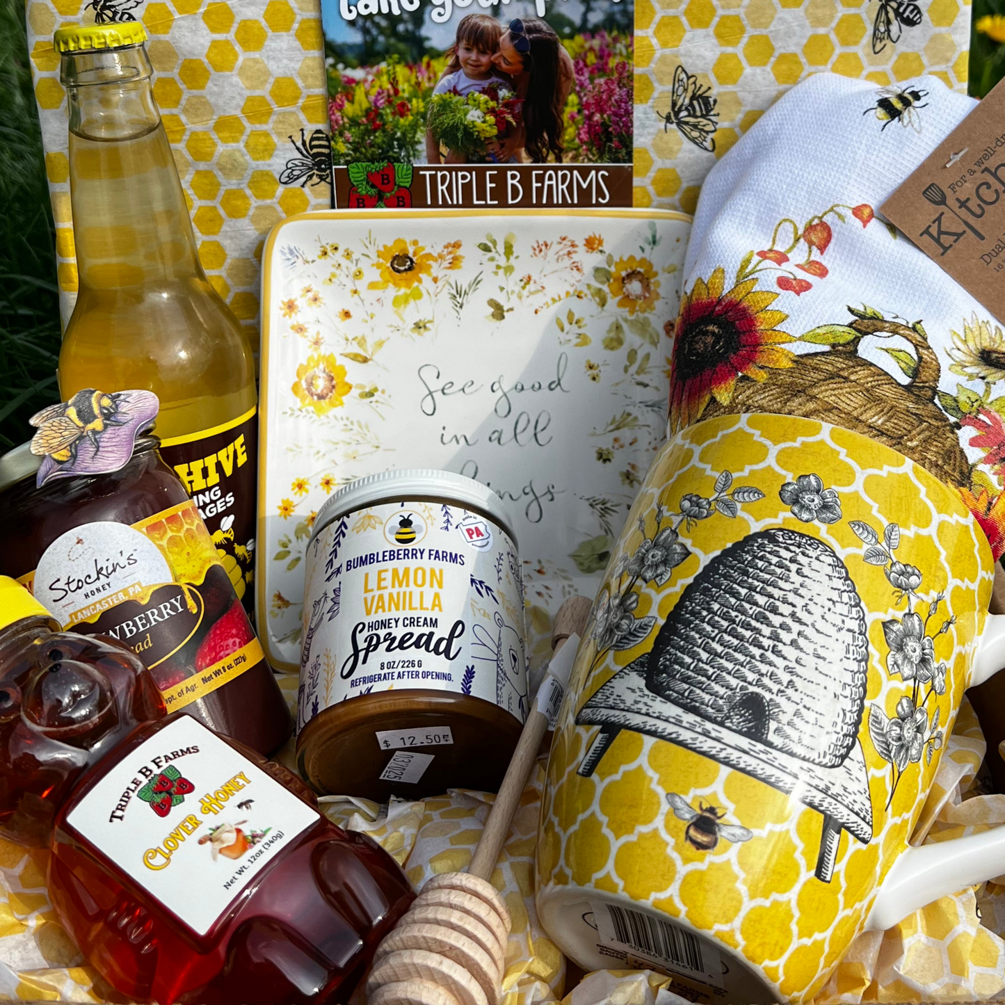 Honey brings Happiness • Gift Box for Mom