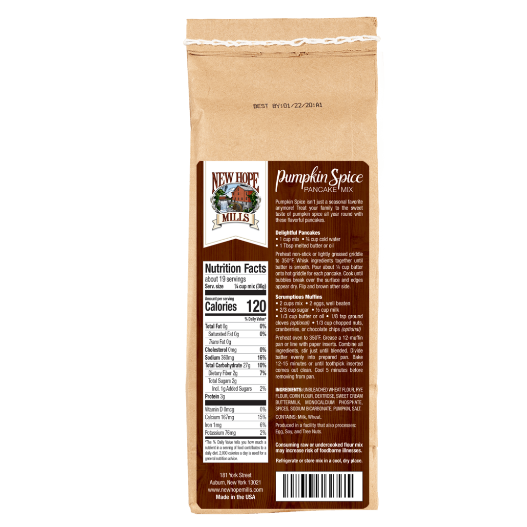 Pumpkin Spice Pancake Mix