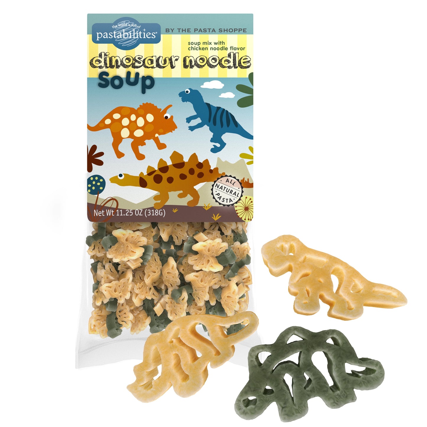 Dinosaur Noodle Soup by Pastabilities