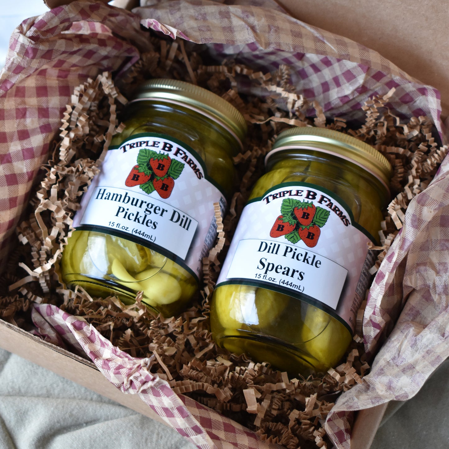 Mini Pickle Sampler "The Classic's" Gift Box