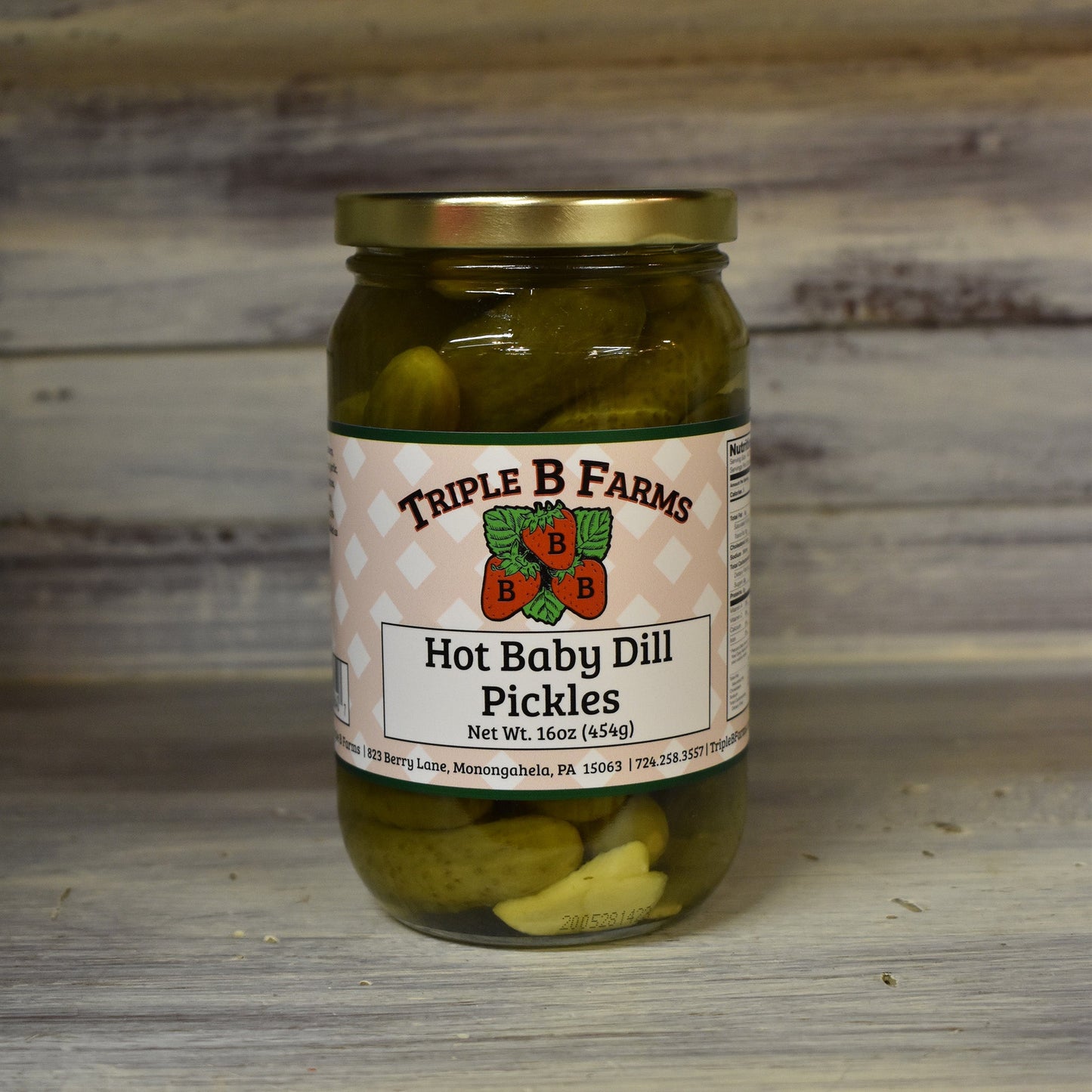Hot Baby Dill Pickles