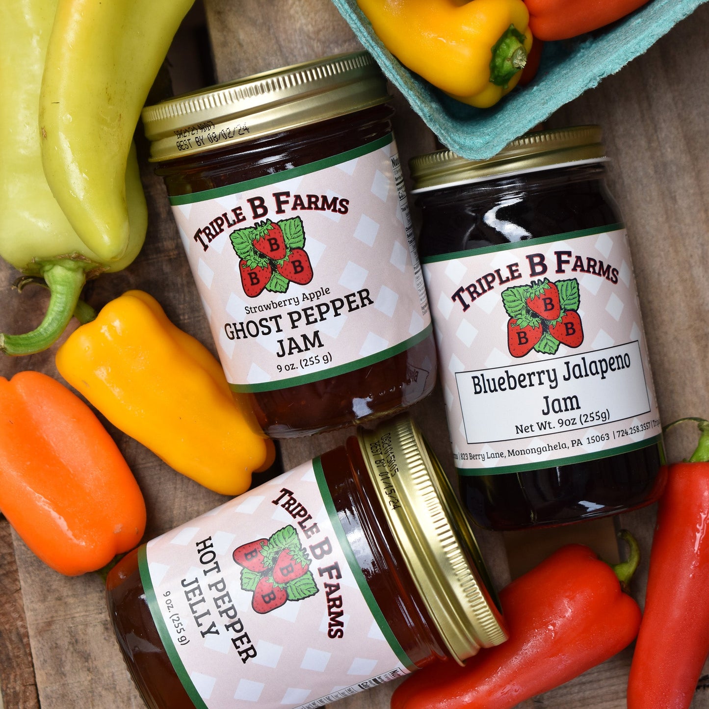 Blueberry Jalapeno Jam