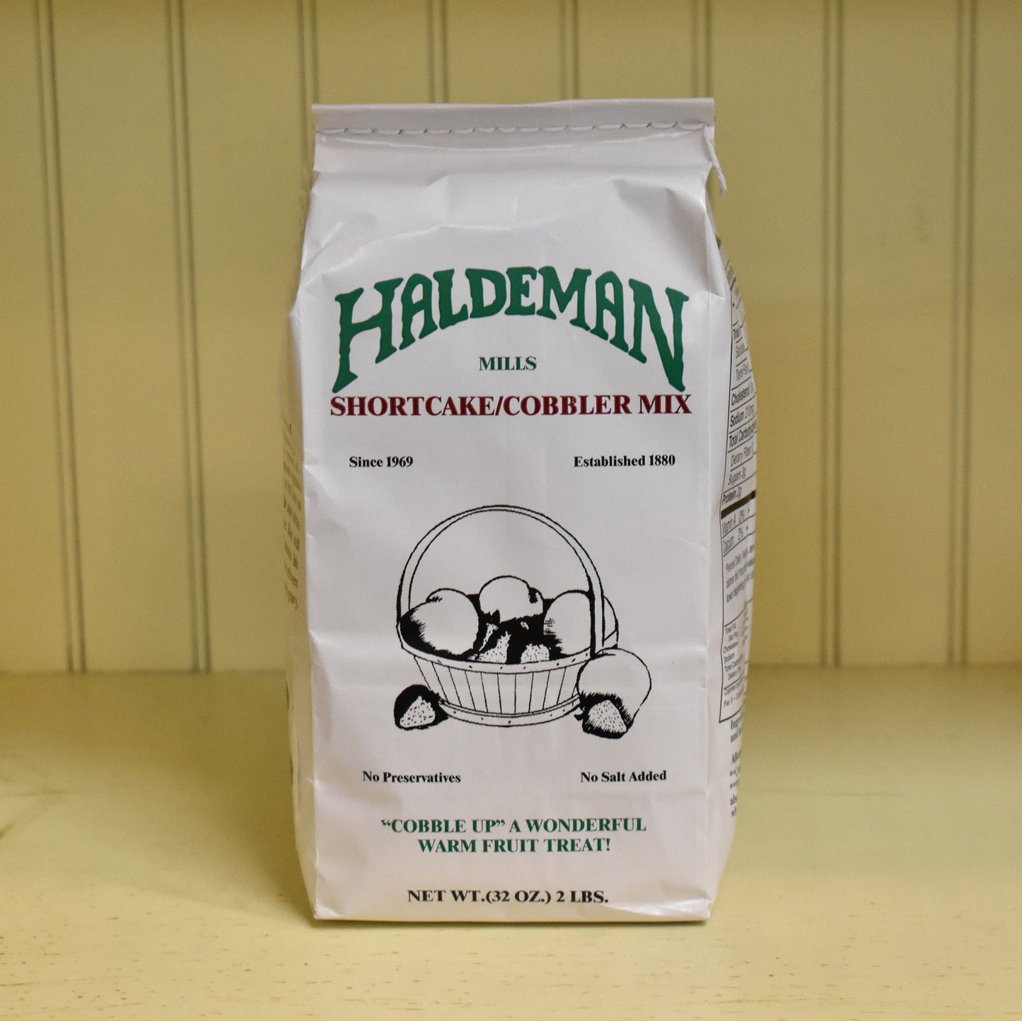 Haldeman Mills Shortcake/Cobbler Mix