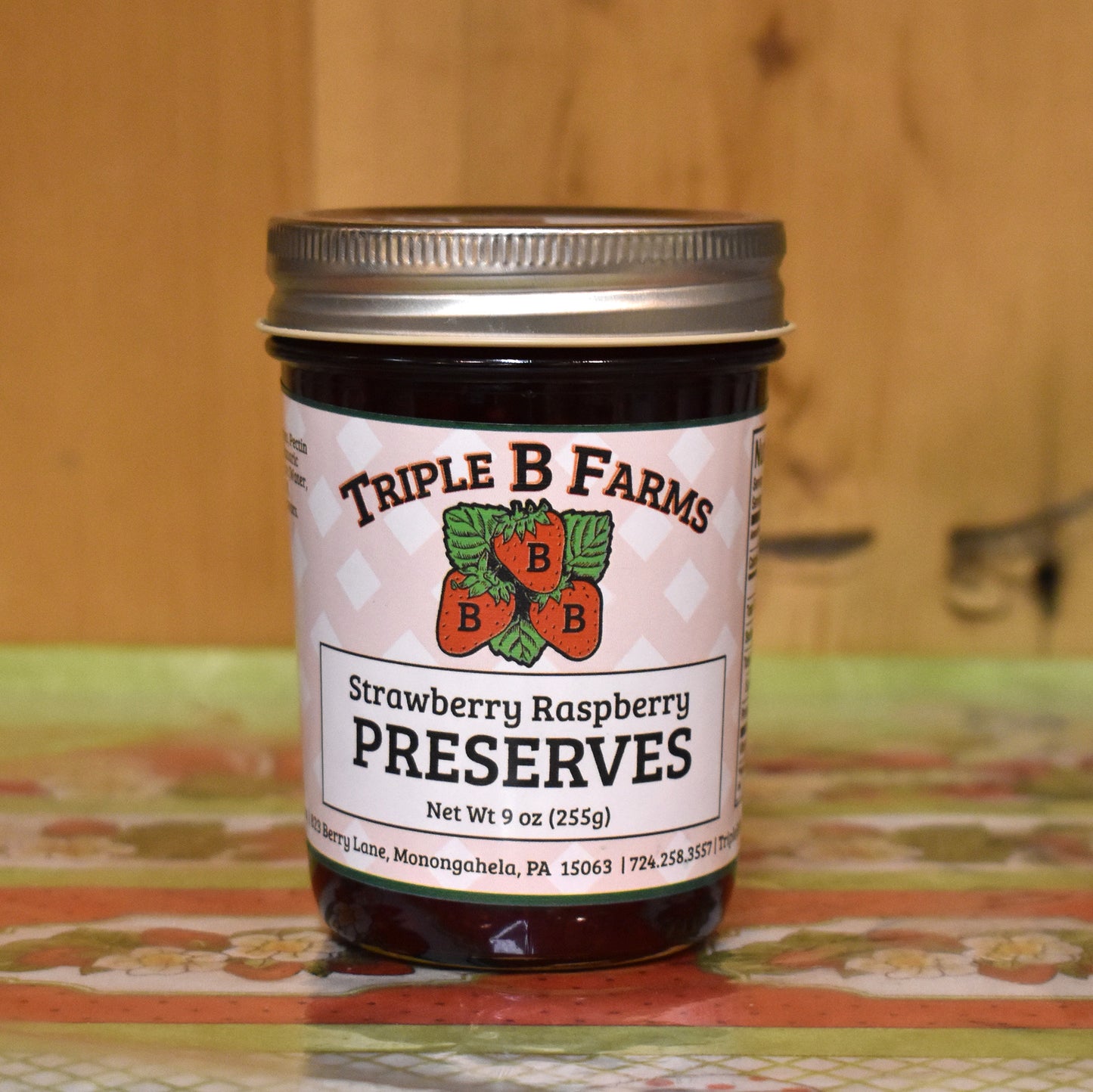 Strawberry Raspberry Preserves