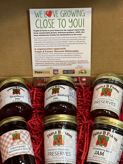 Strawberry Lovers Jam Gift Box