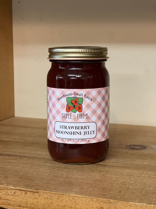 Strawberry Moonshine Jelly