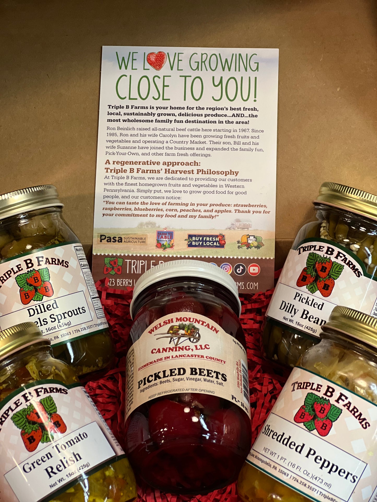 Bestsellers Pickled Veggies Gift Box