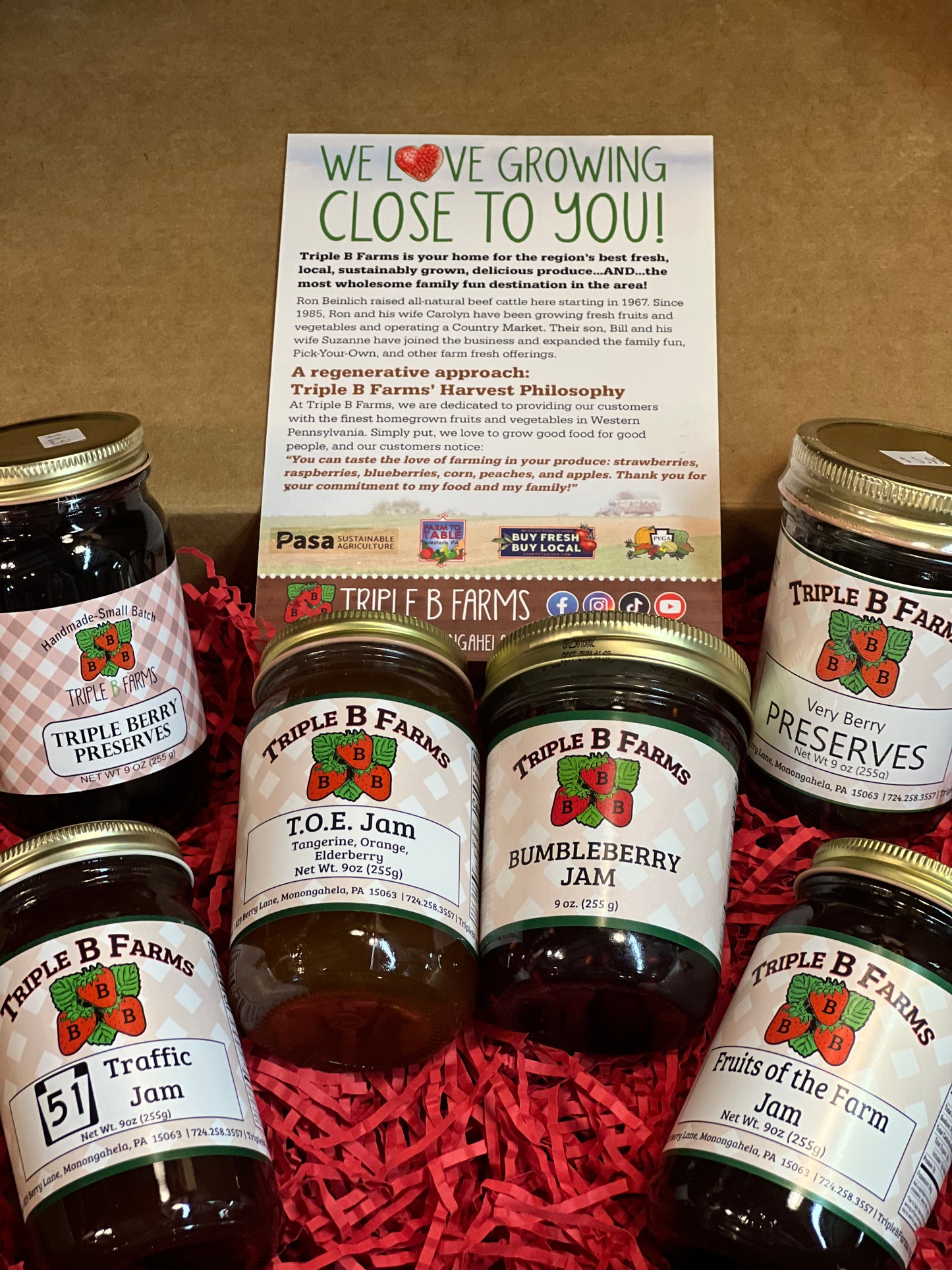 Bestsellers Mixed Fruit Jams Gift Box