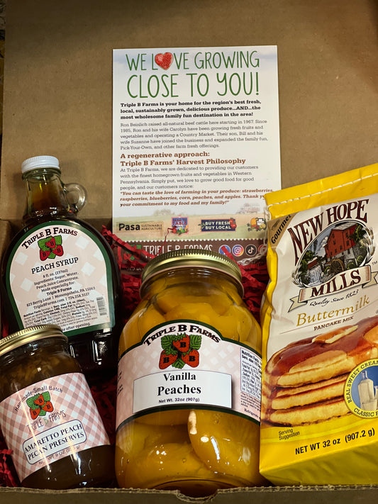 Peachy Breakfast Gift Box