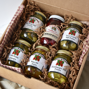 Large Pickle Sampler Gift Box Triple B Farms large-pickle-sampler-gift-box-triple-b-farms