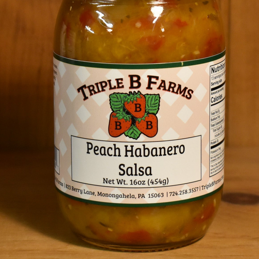 Peach Habanero Salsa