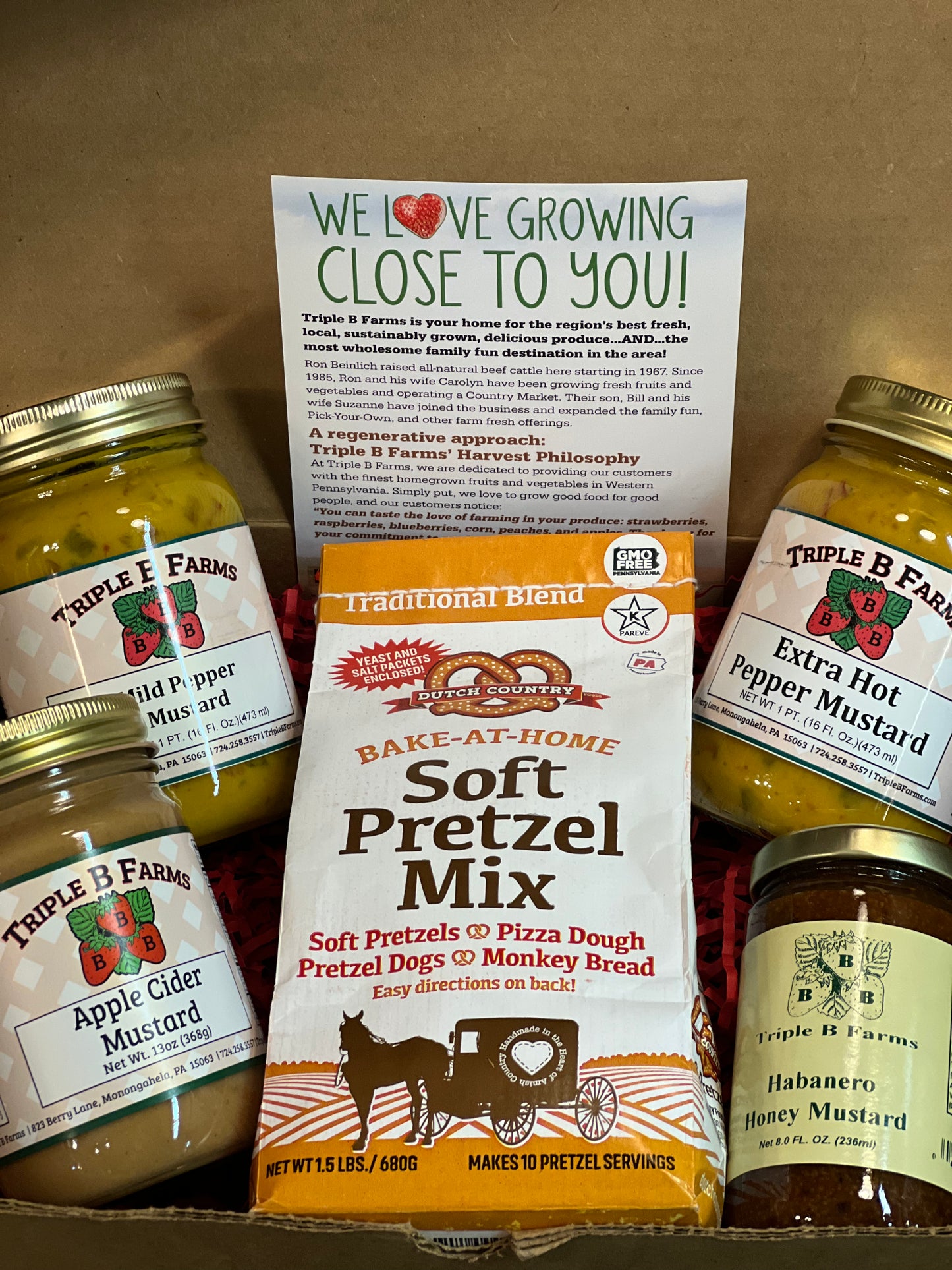 Mustard Tasting Gift Box