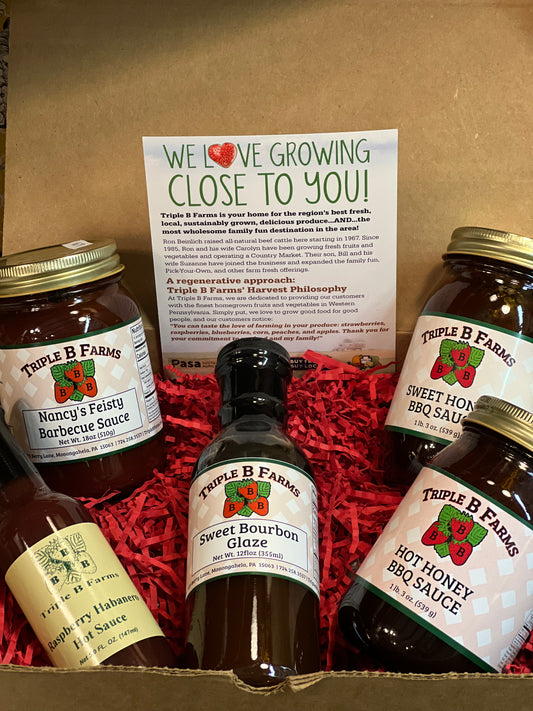 Sweet N' Spicy Sauces Gift Box