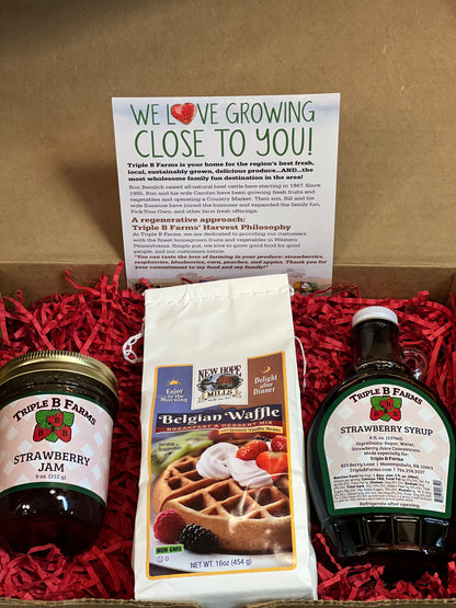 Strawberry Breakfast Gift Box