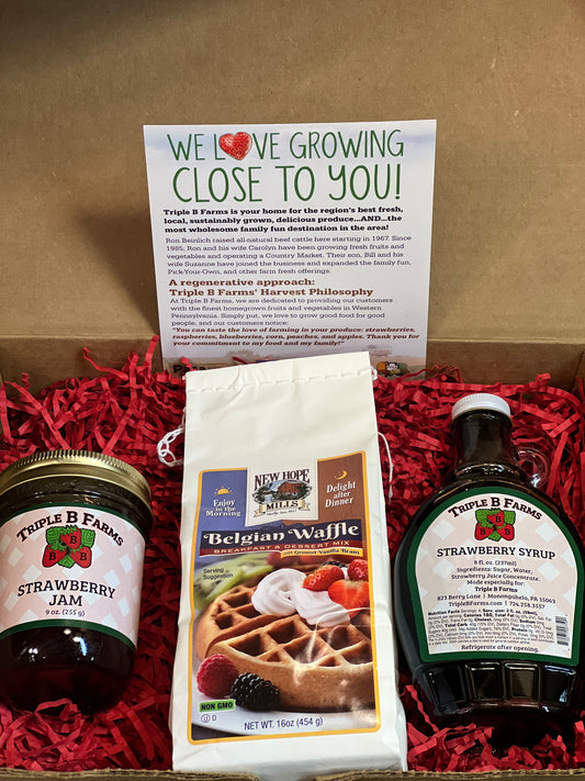 Strawberry Breakfast Gift Box