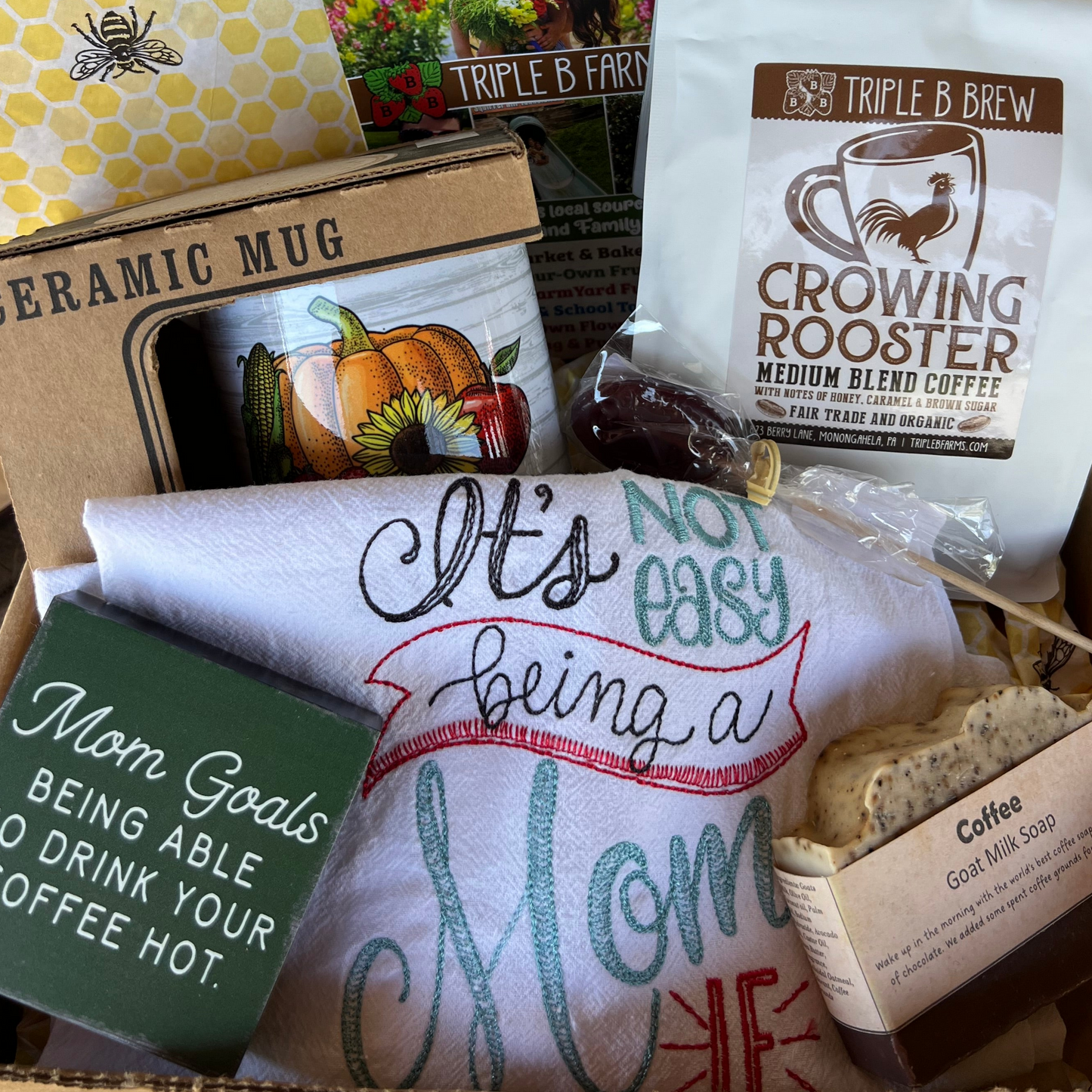 Mom Loves Coffee • Gift Box