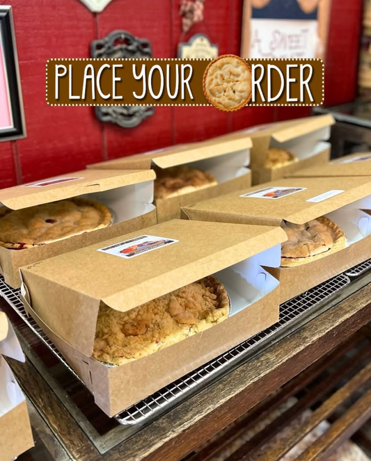 Fresh Baked Pie! (pre-order)