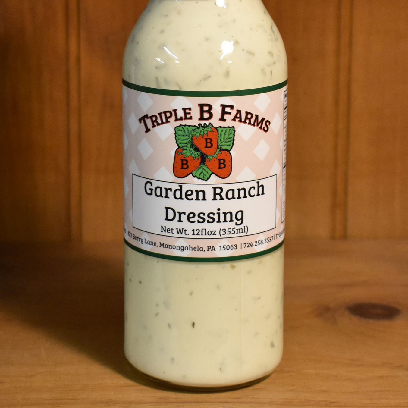 Garden Ranch Dressing Triple B Farms Garden Ranch Dressing Triple B Farms