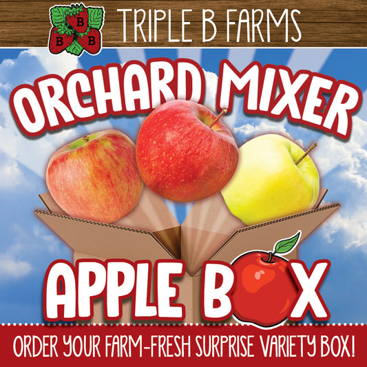 Triple B Apples - 1 peck Mixer Box