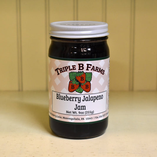Blueberry Jalapeno Jam