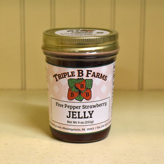 Five-Pepper Strawberry Jelly