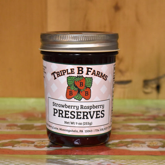 Strawberry Raspberry Preserves