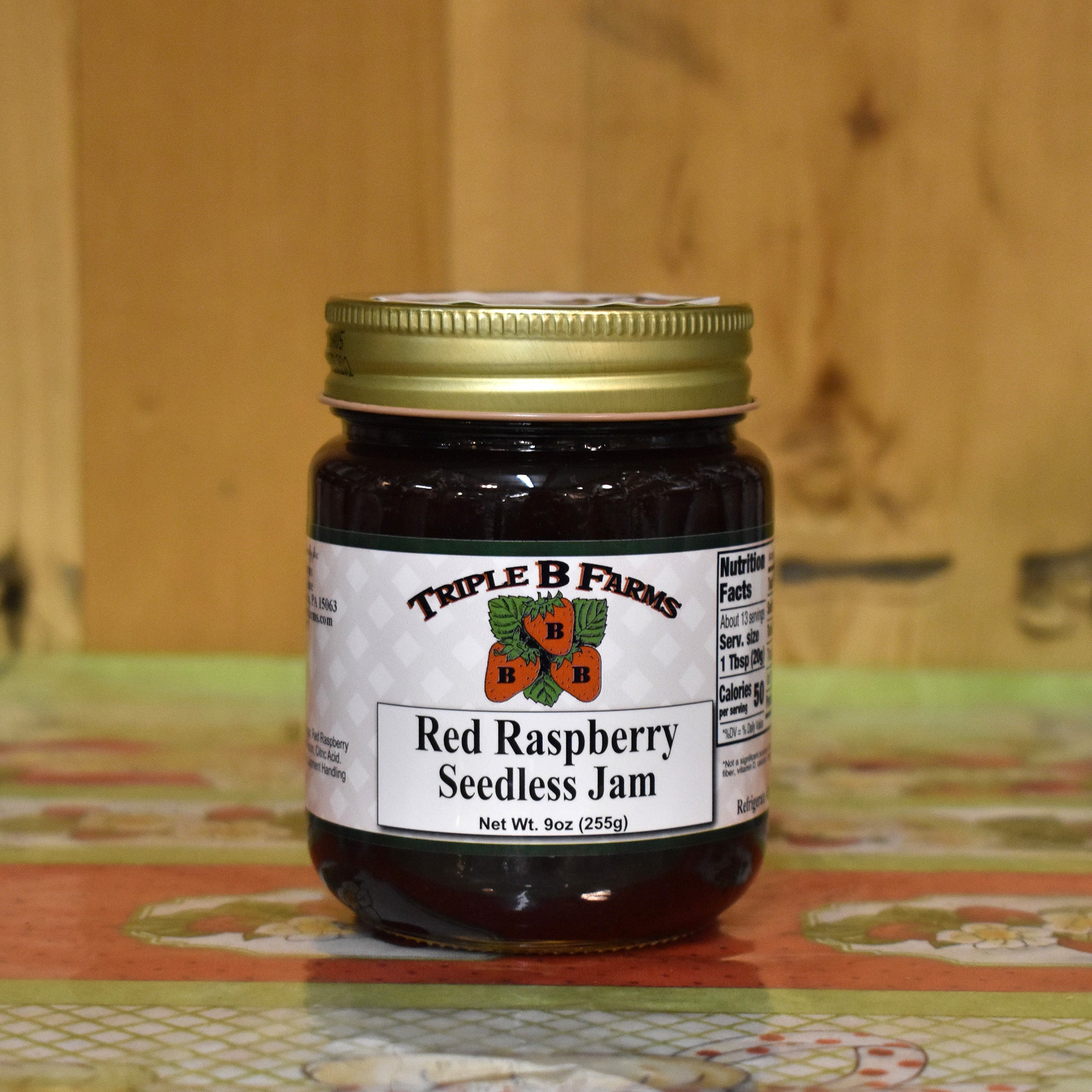 Old Store Raspberry Seedless Jam Red Raspberry Seedless Jam – Triple B Farms