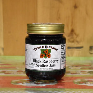 Black Raspberry Seedless Jam (No Sugar)
