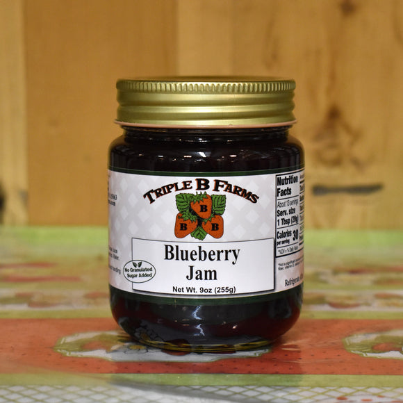Blueberry Jam (No Sugar)