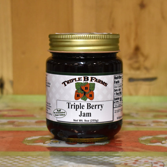 Triple Berry Jam (No Sugar)