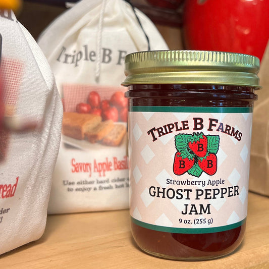 Strawberry Apple Ghost Pepper Jam