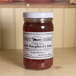 Red Raspberry Jam (No Sugar)